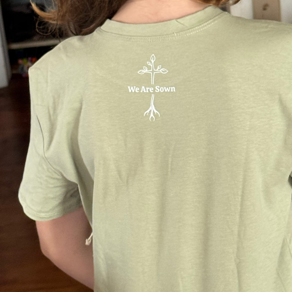Junior, small sage green butterfly plans for you