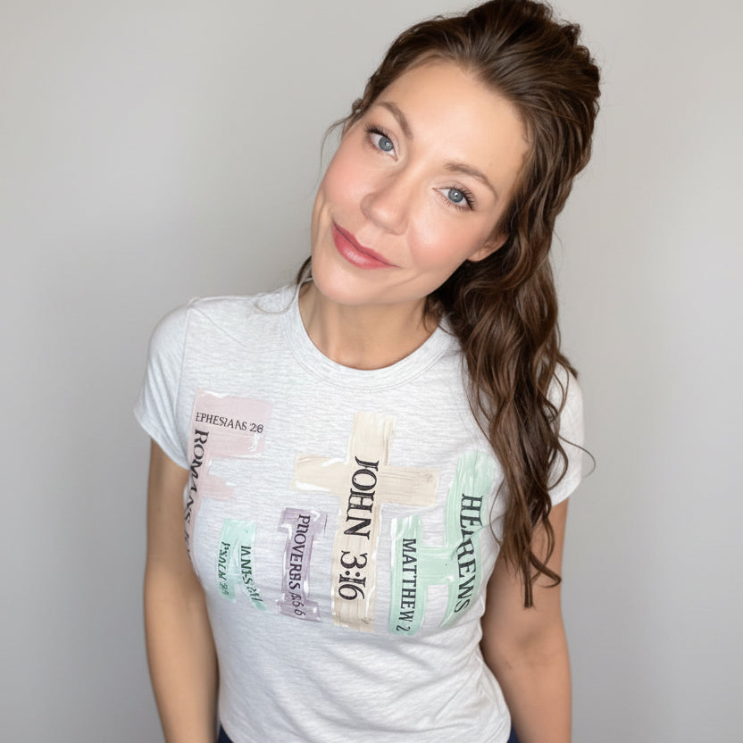 FAITH- Women’s sport grey Tshirt