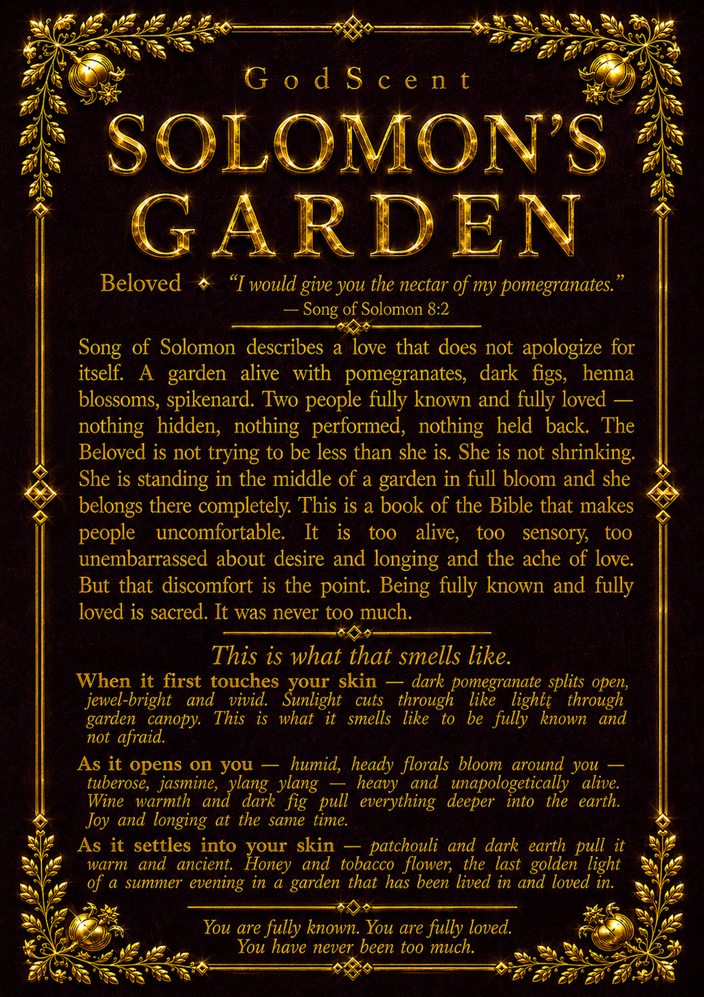 Solomon’s Garden | Beloved — Rollerball