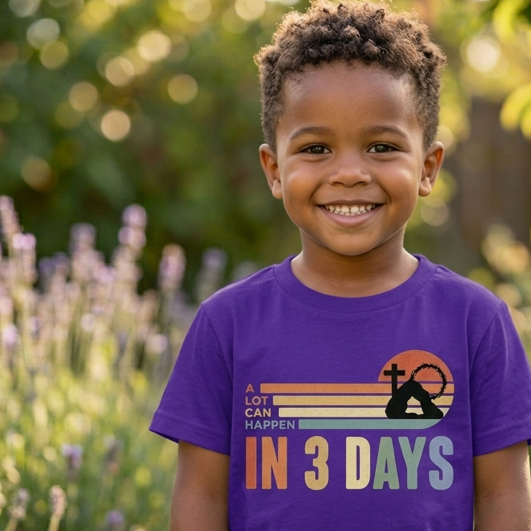 A Lot Can Happen In 3 Days | Retro Youth Jersey T-Shirt