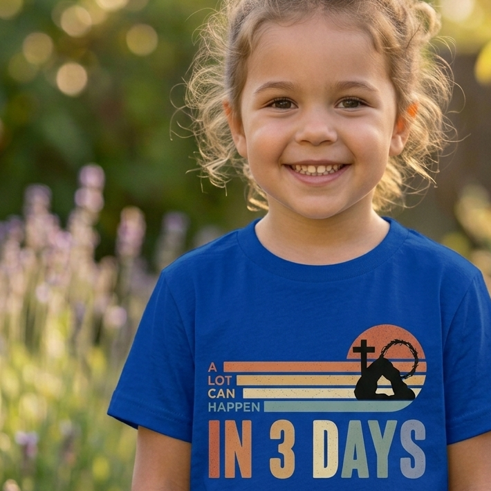 A Lot Can Happen In 3 Days | Retro Youth Jersey T-Shirt