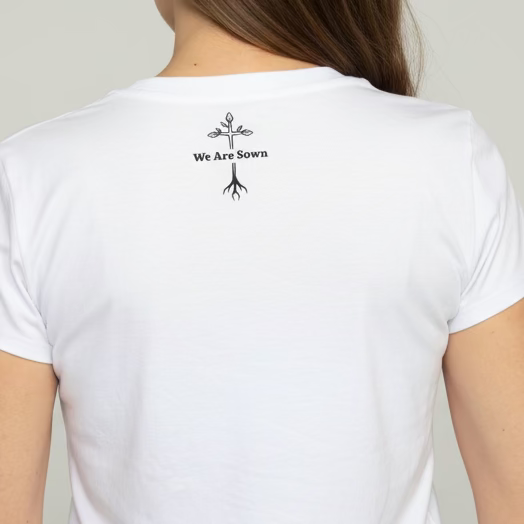 Fear not junior size large white T-shirt