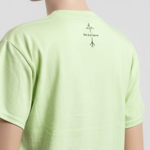 Here I am send me regular T-shirt, mint lime green