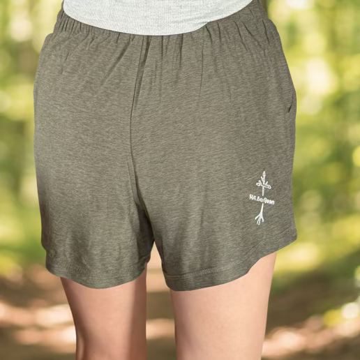 One of a kind, Heather Green faith shorts, size medium