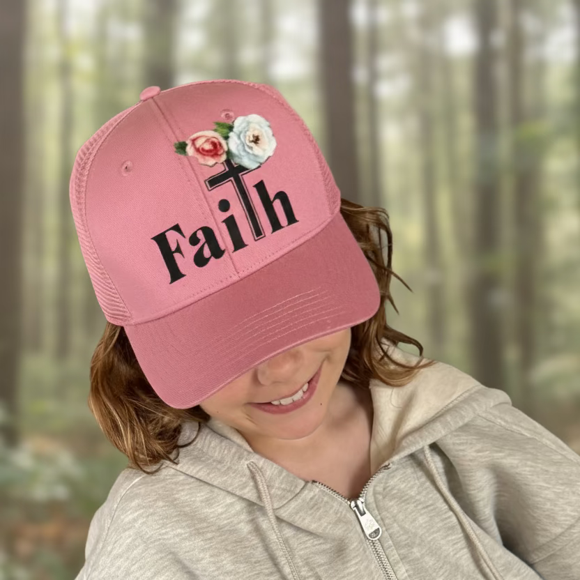 One of a kind, Rose faith hat