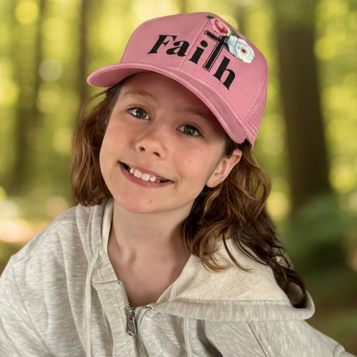One of a kind, Rose faith hat