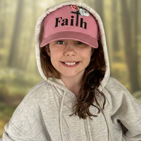 One of a kind, Rose faith hat