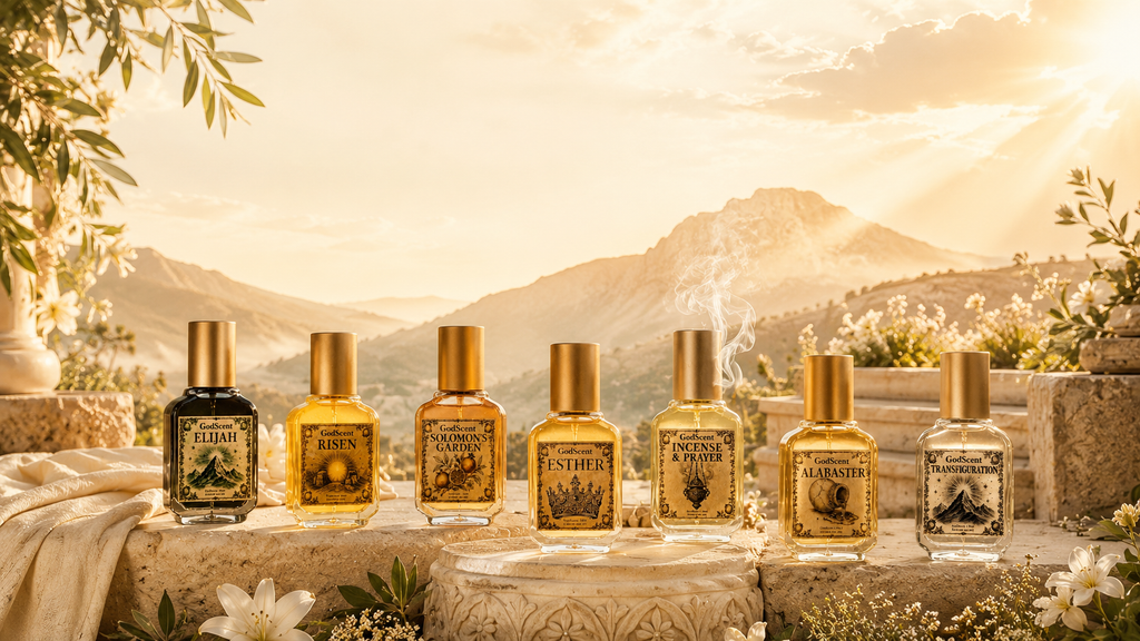 Seven biblical fragrances by GodScent