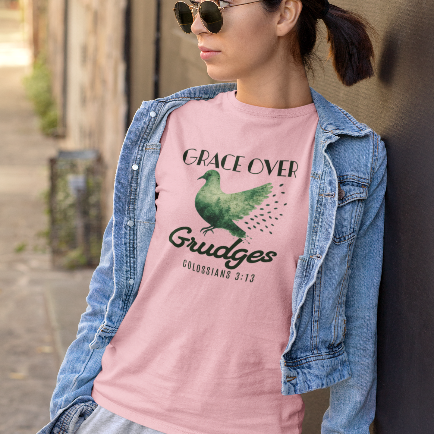 Grace Over Grudges Heavyweight Tee