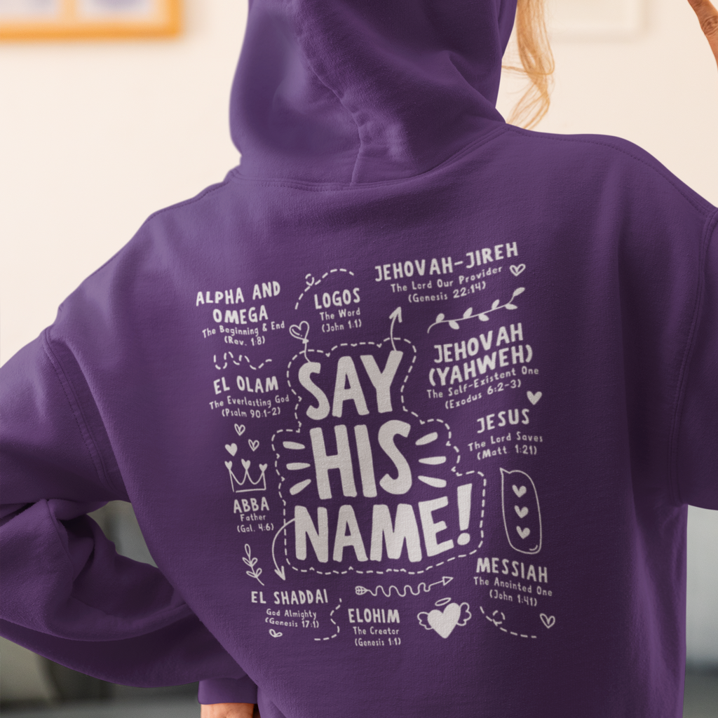 Say His Name Hooded Sweatshirt