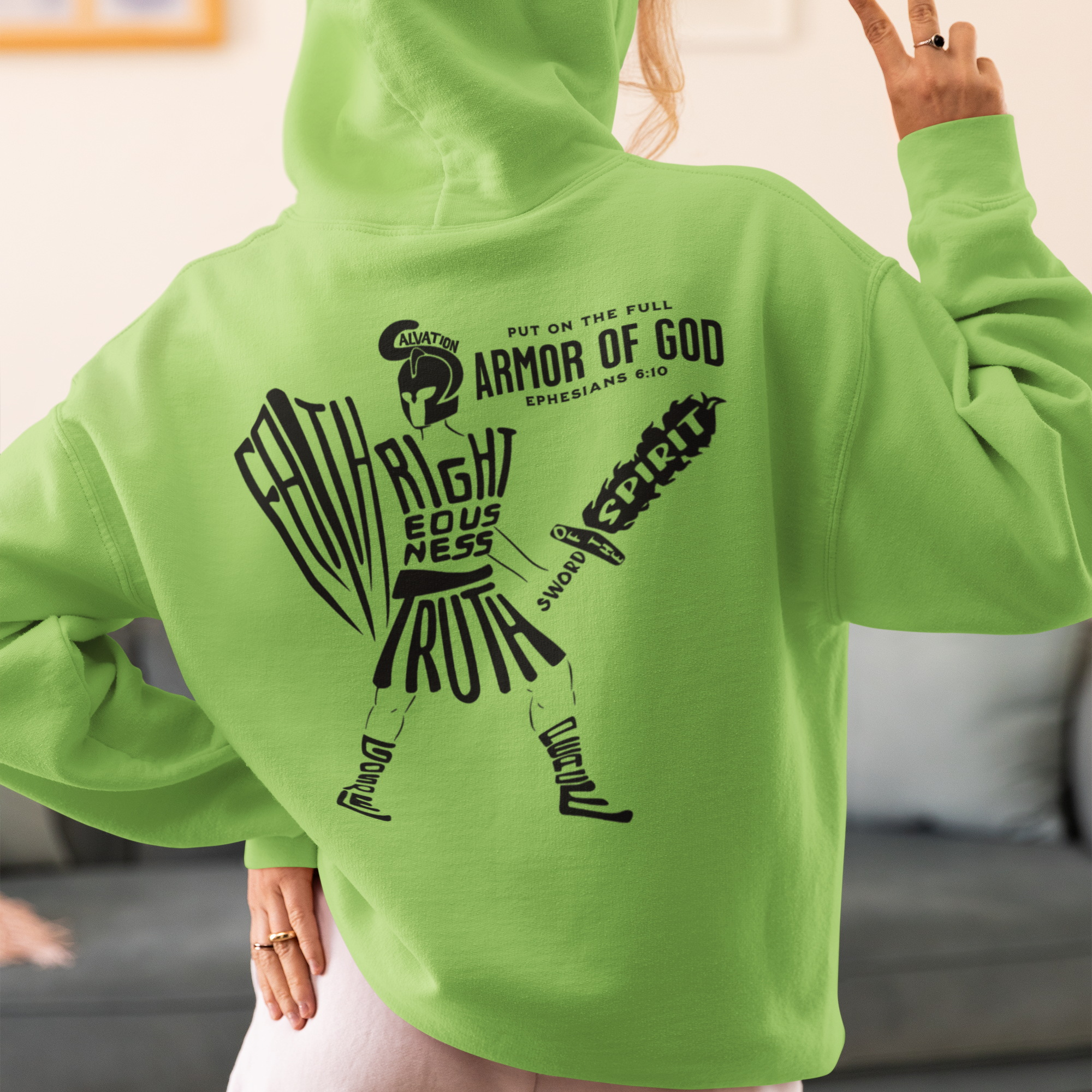 Strength in the Spirit – Ephesians 6:10–18 Hoodie