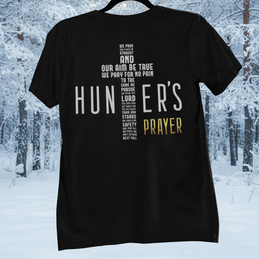 The Hunter’s Prayer – Black T-Shirt