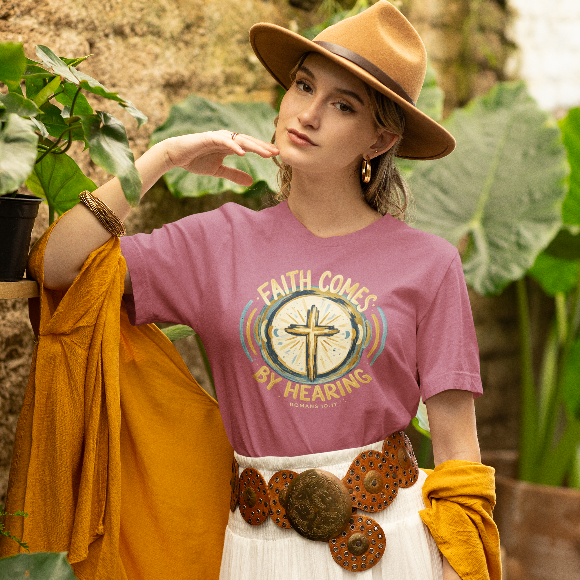 Faith Comes by Hearing – Romans 10:17 Tee