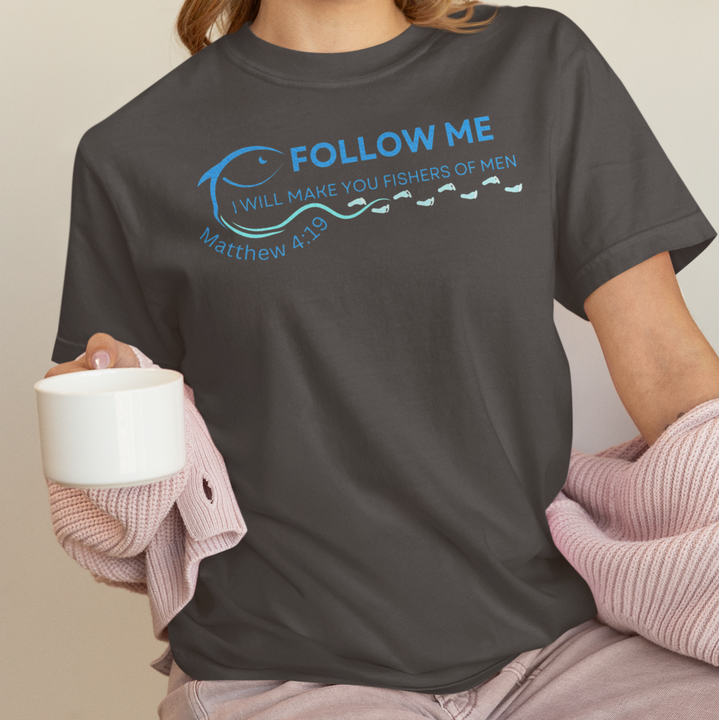 Follow Me – Fishers of Men Heavyweight Tee