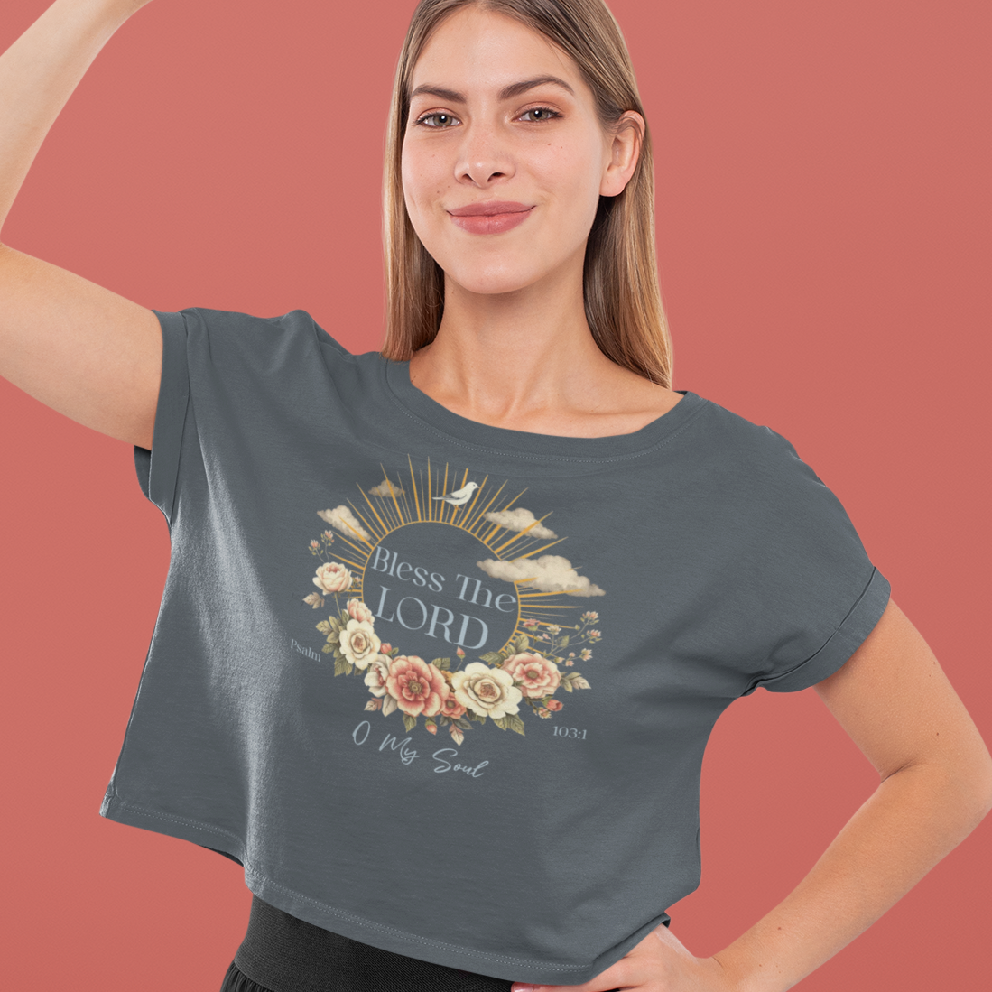 Bless The Lord, O-My-Soul- Women's Heavyweight Boxy Tee