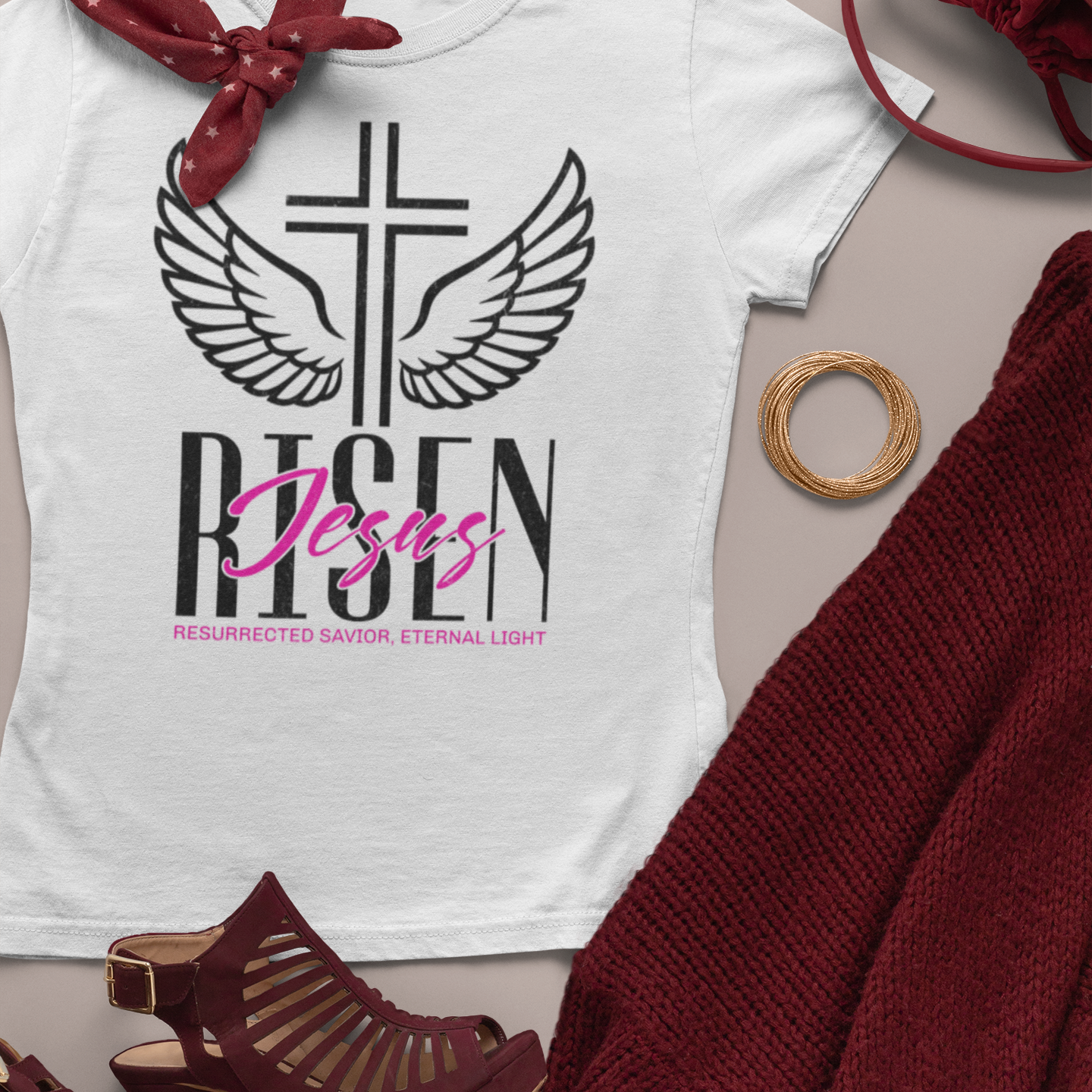 Risen Dove-Tee