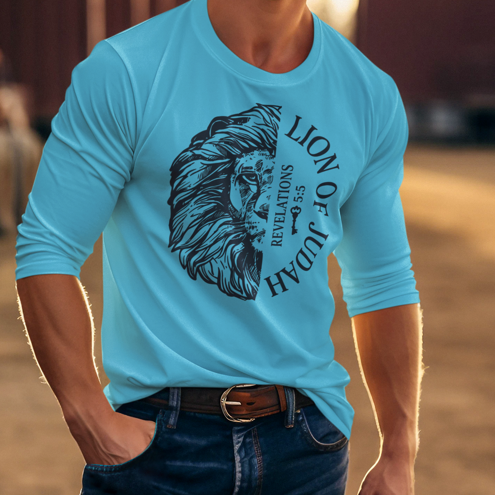 Lion of Judah Long Sleeve Tee
