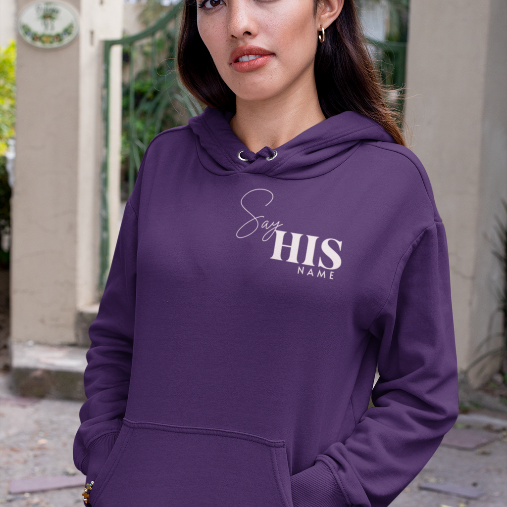 Say His Name Hooded Sweatshirt