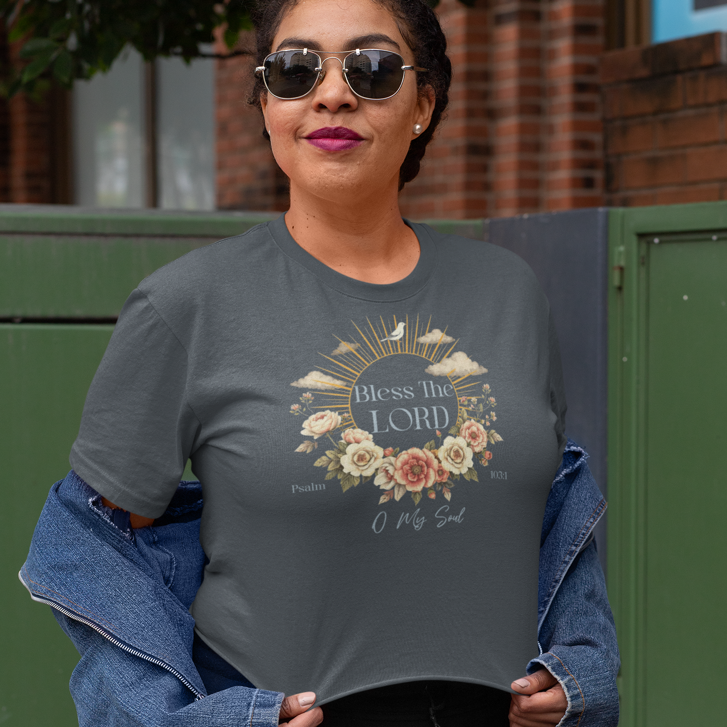 Bless The Lord, O-My-Soul- Women's Heavyweight Boxy Tee