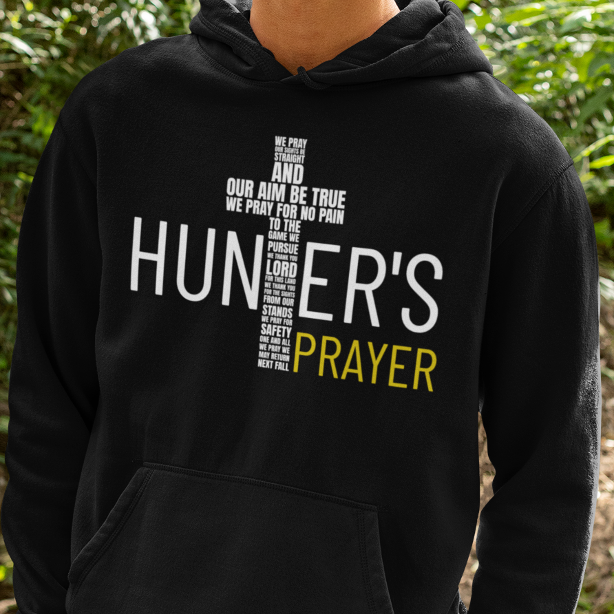 Hunter’s Prayer-Black Hoodie