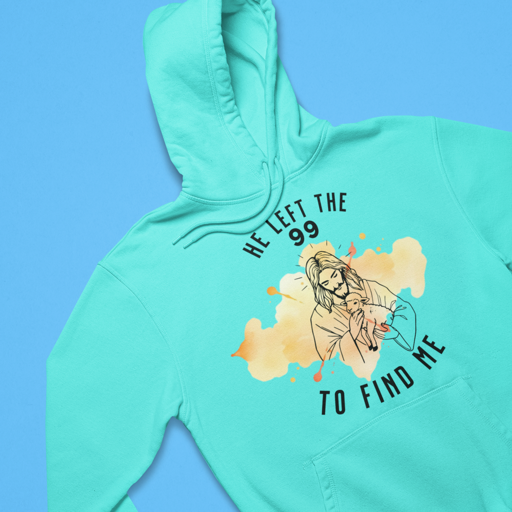 He Left the 99 Hoodie