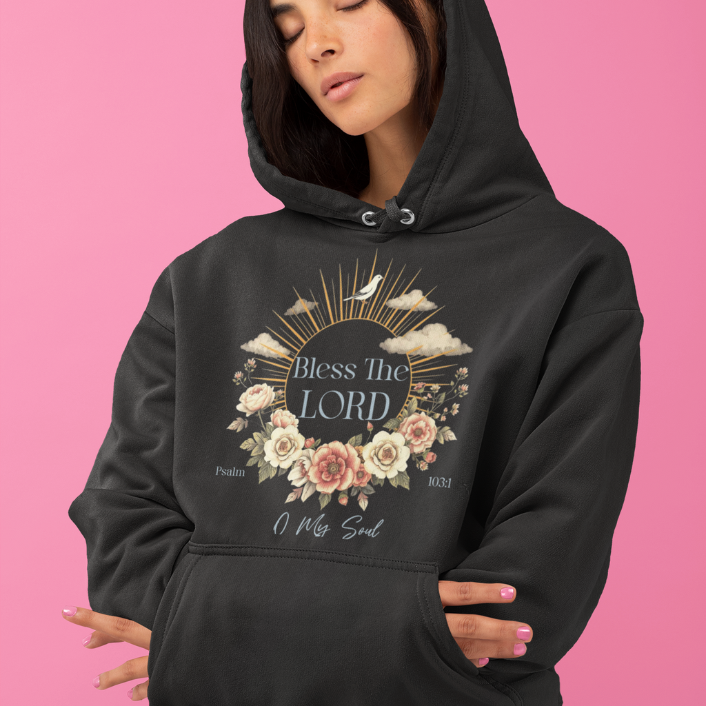 Bless the Lord, oh my soul- Fleece Pullover Hoodie
