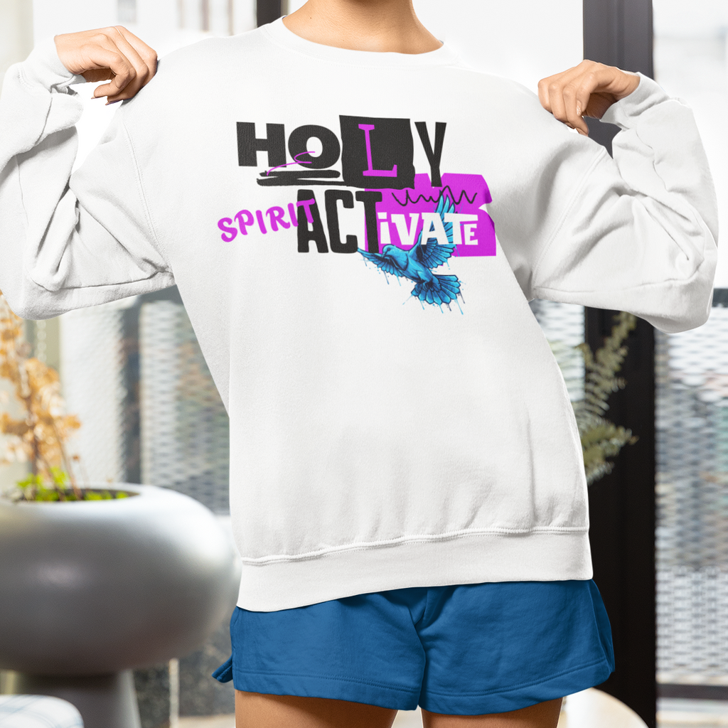 Holy Spirit Activate Crewneck Sweatshirt