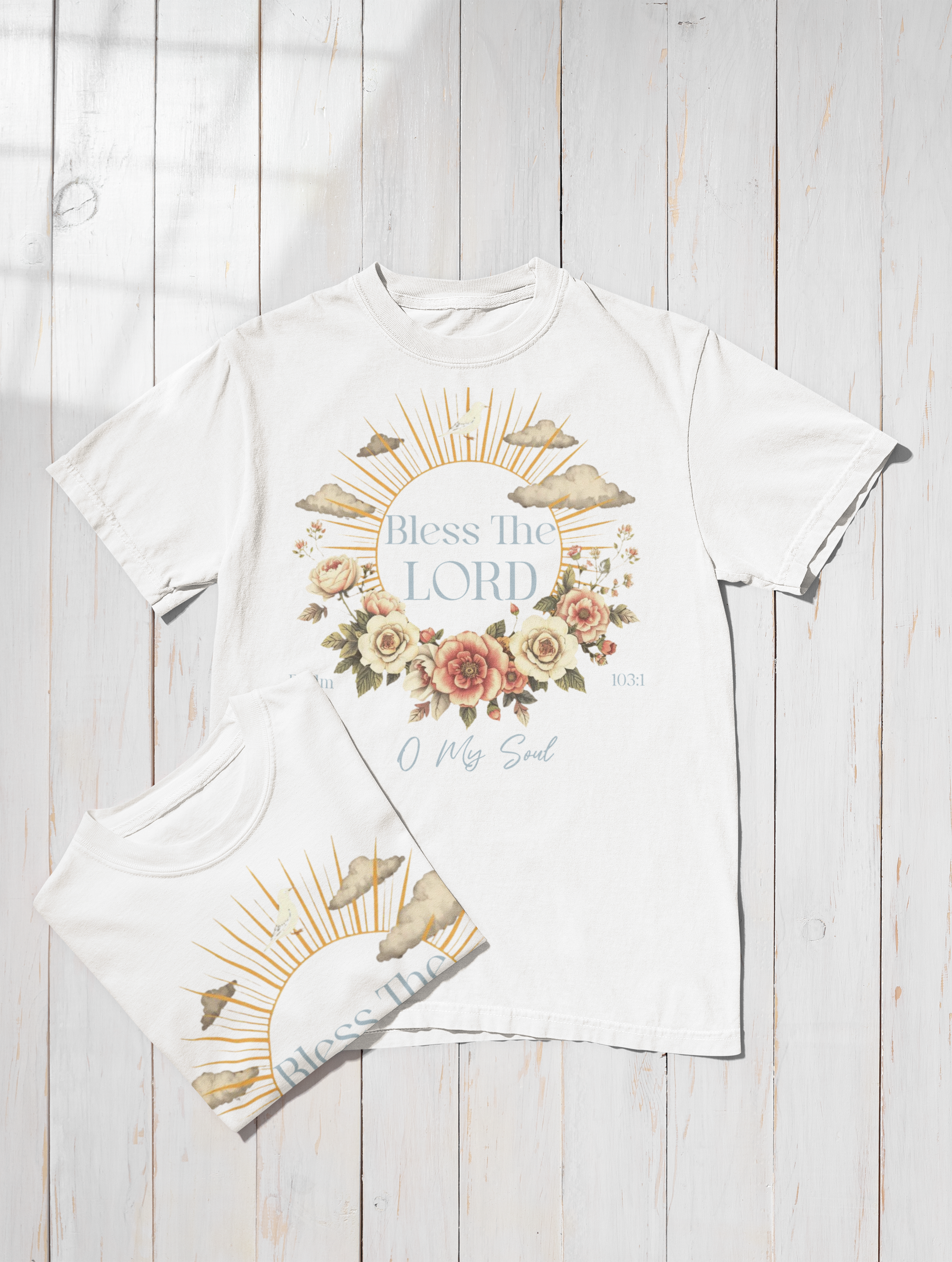 Bless the Lord, oh my soul- Heavyweight Tee