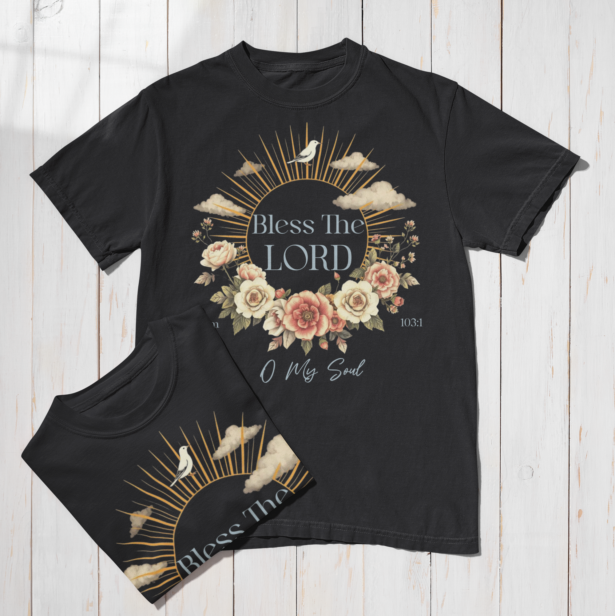 Bless the Lord, oh my soul- Heavyweight Tee