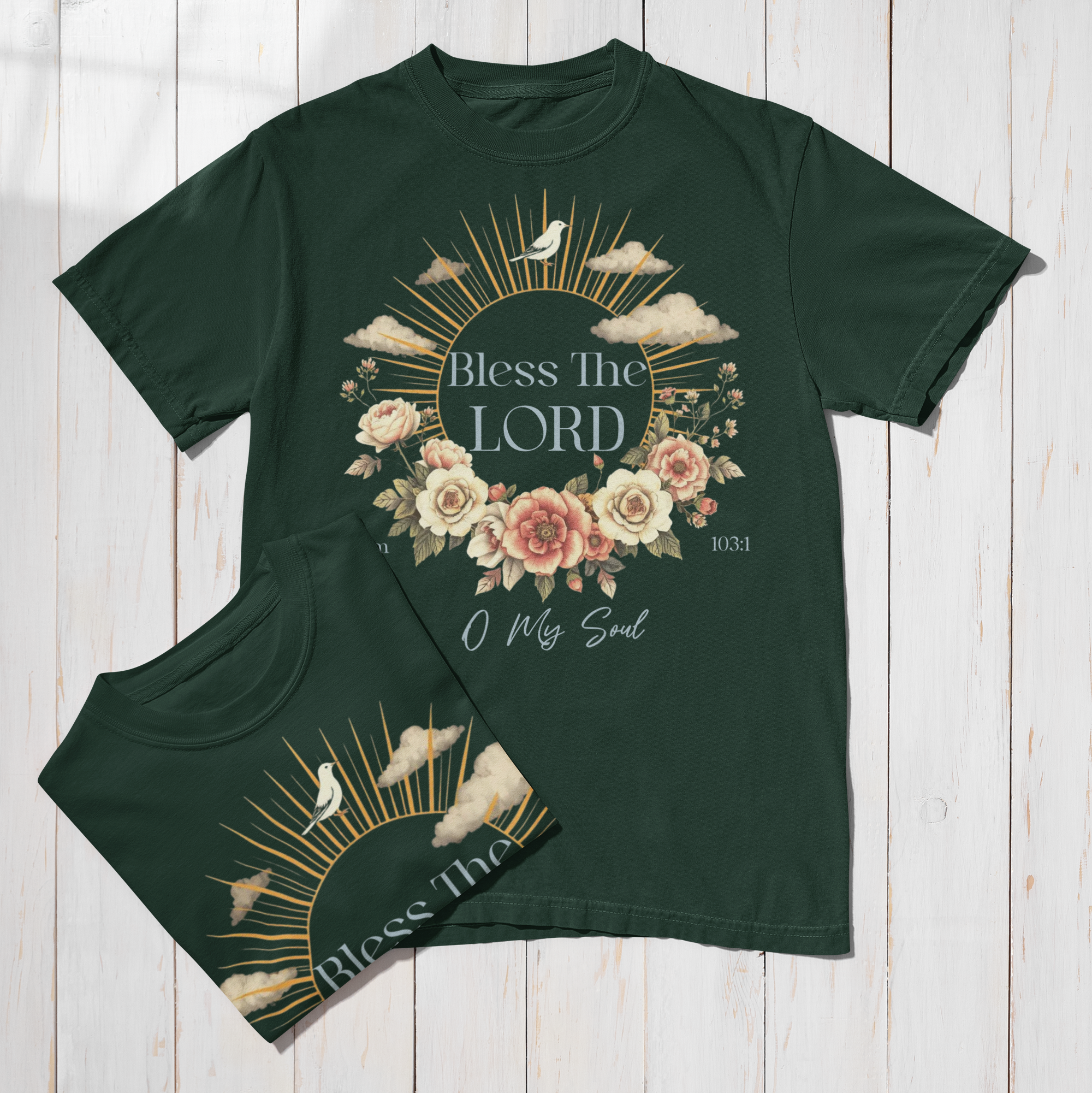 Bless the Lord, oh my soul- Heavyweight Tee