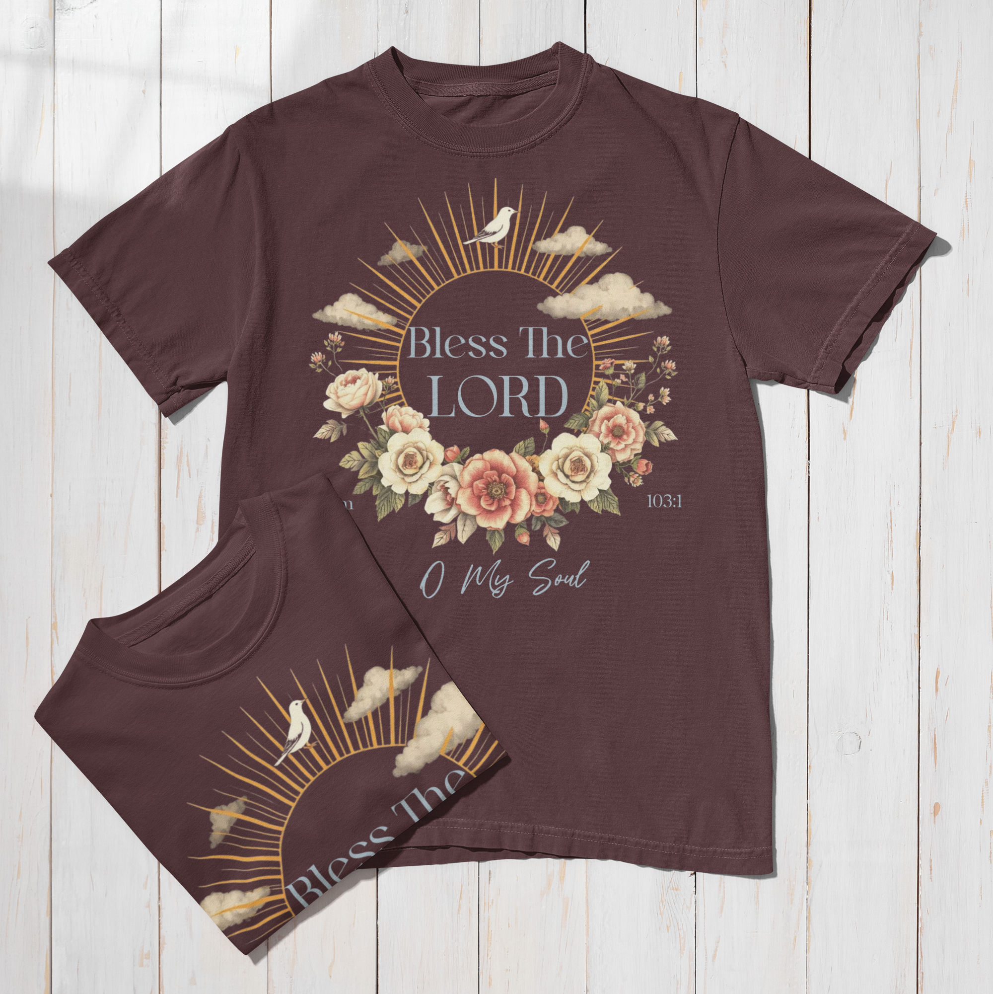 Bless the Lord, oh my soul- Heavyweight Tee