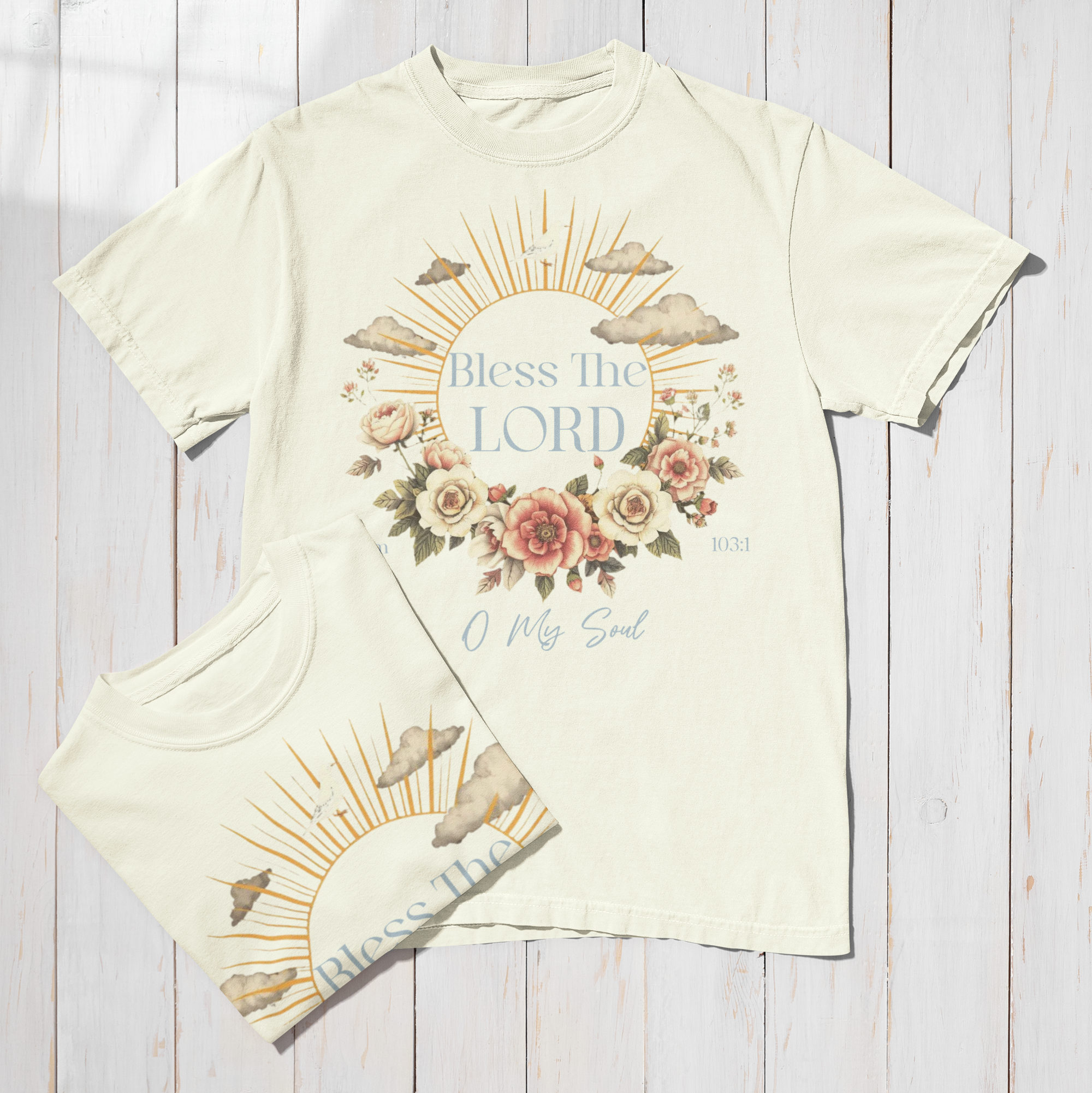 Bless the Lord, oh my soul- Heavyweight Tee