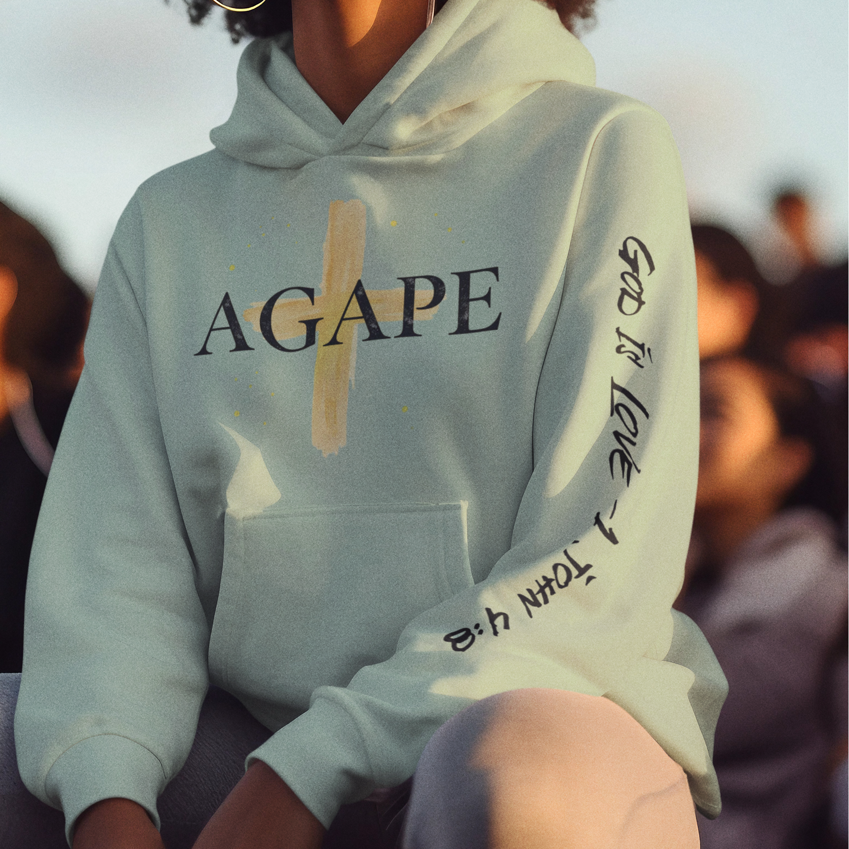 Agape Heavy Blend Hoodie