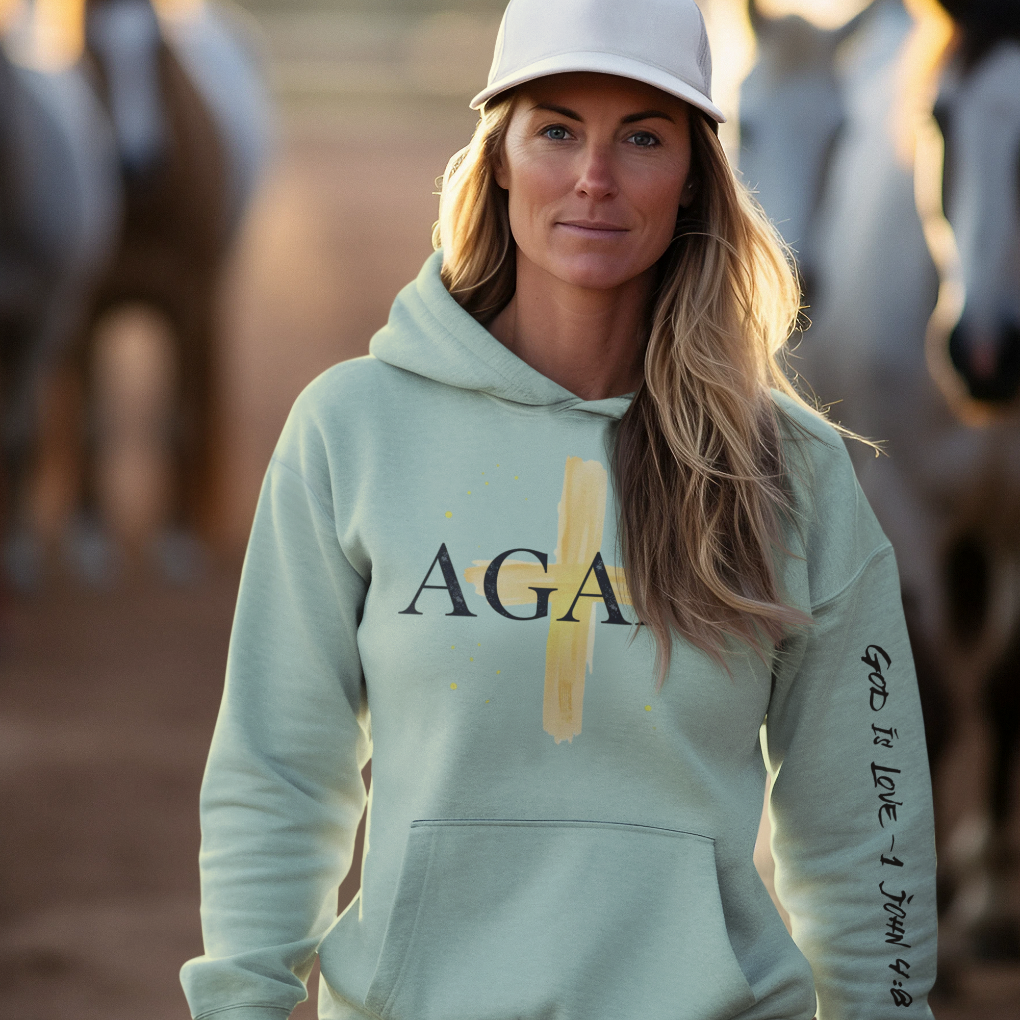 Agape Heavy Blend Hoodie