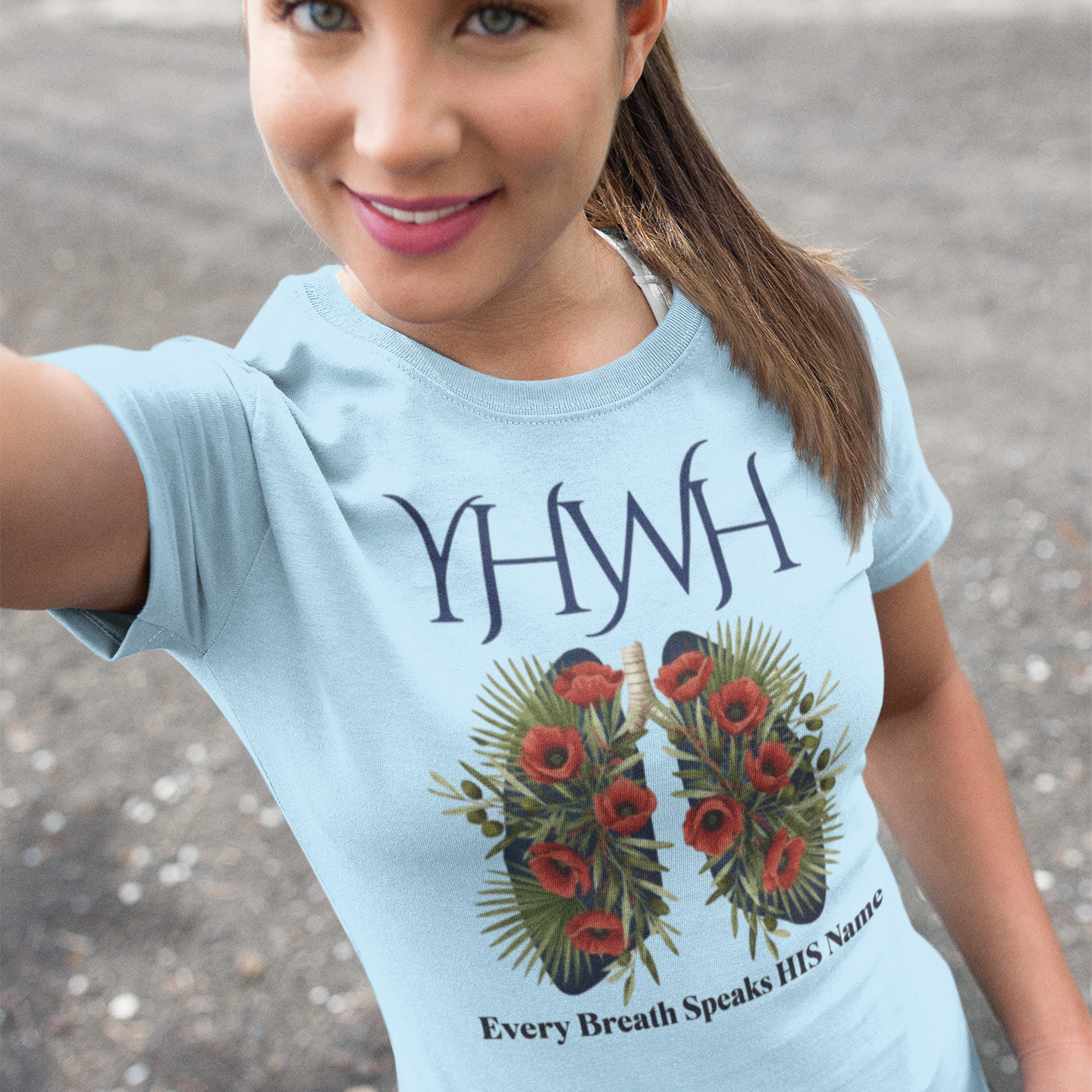 YHWH Poppies Heavyweight Tee