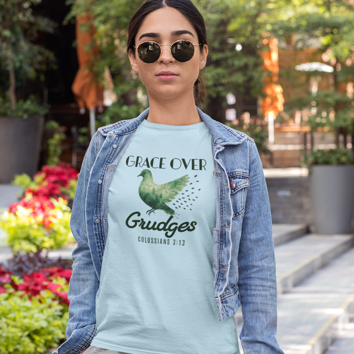 Grace Over Grudges Heavyweight Tee
